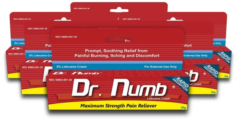 Dr Numb crème anesthésiante USA